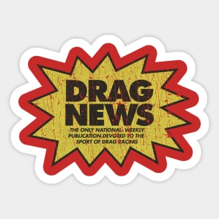 Drag News 1955 Sticker